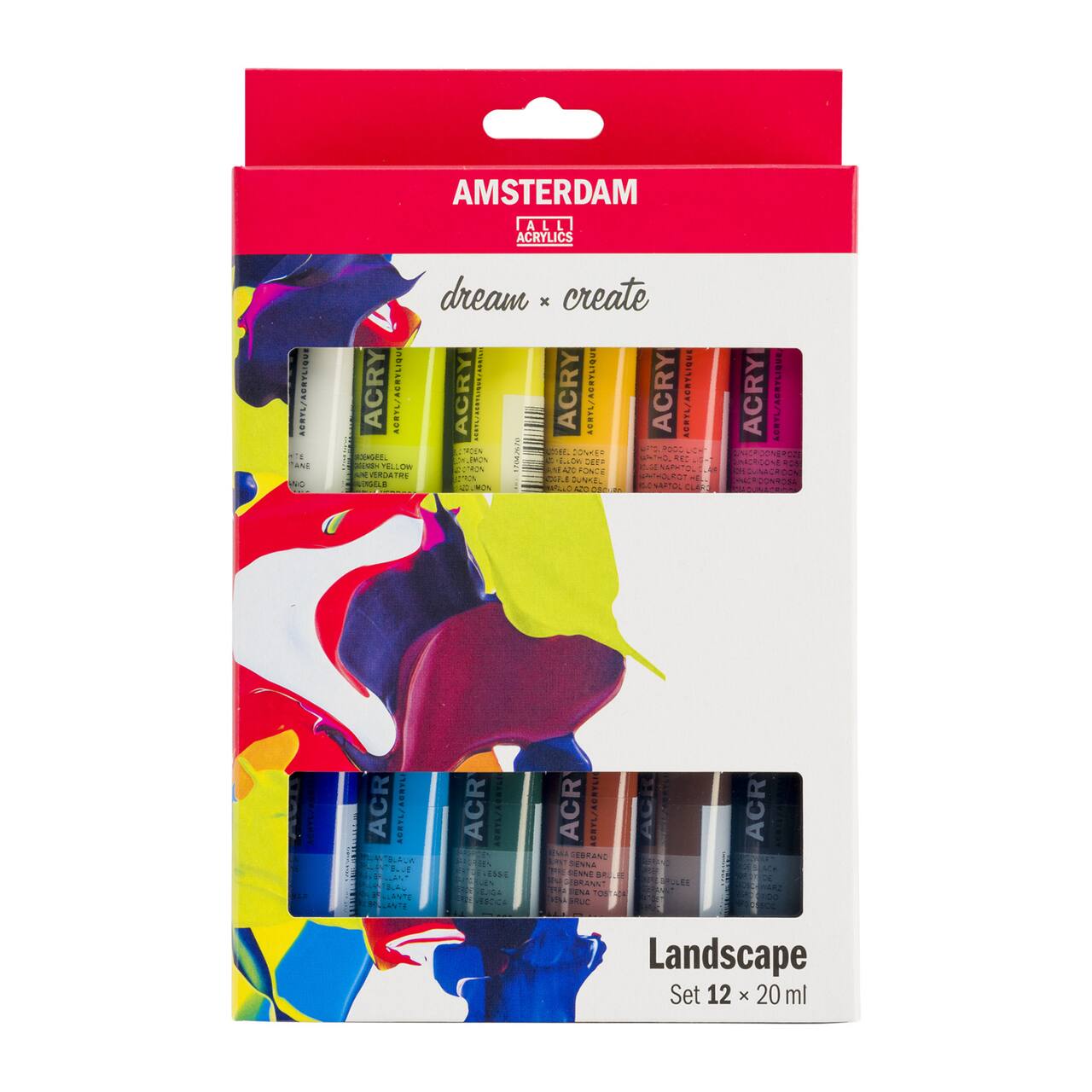 Amsterdam Landscape 12 Color Acrylic Paint Set